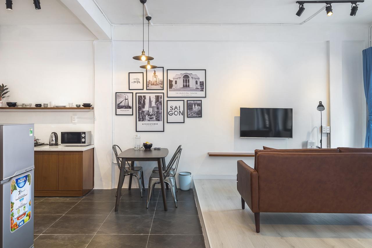 Scandinavian Apartment With Balcony In Bui Vien Ho Chi Minh-Byen Eksteriør billede