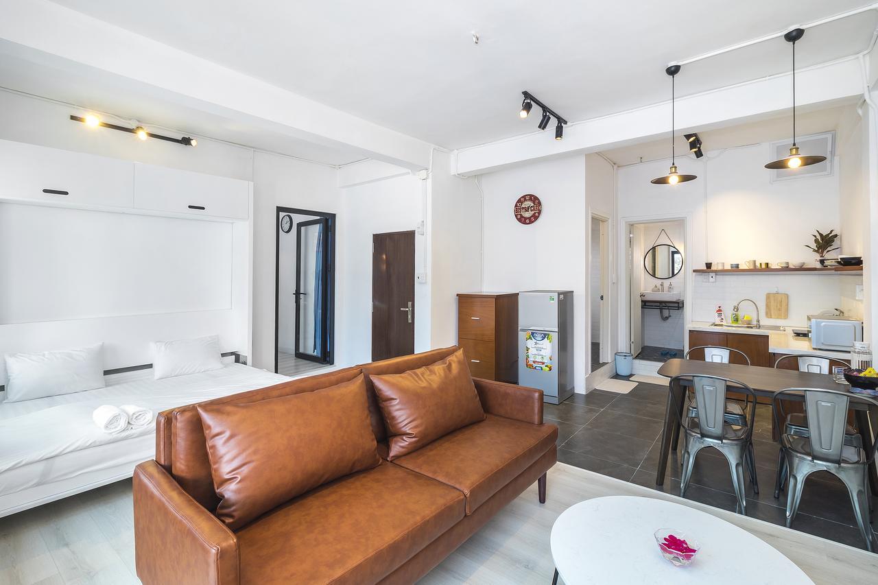 Scandinavian Apartment With Balcony In Bui Vien Ho Chi Minh-Byen Eksteriør billede
