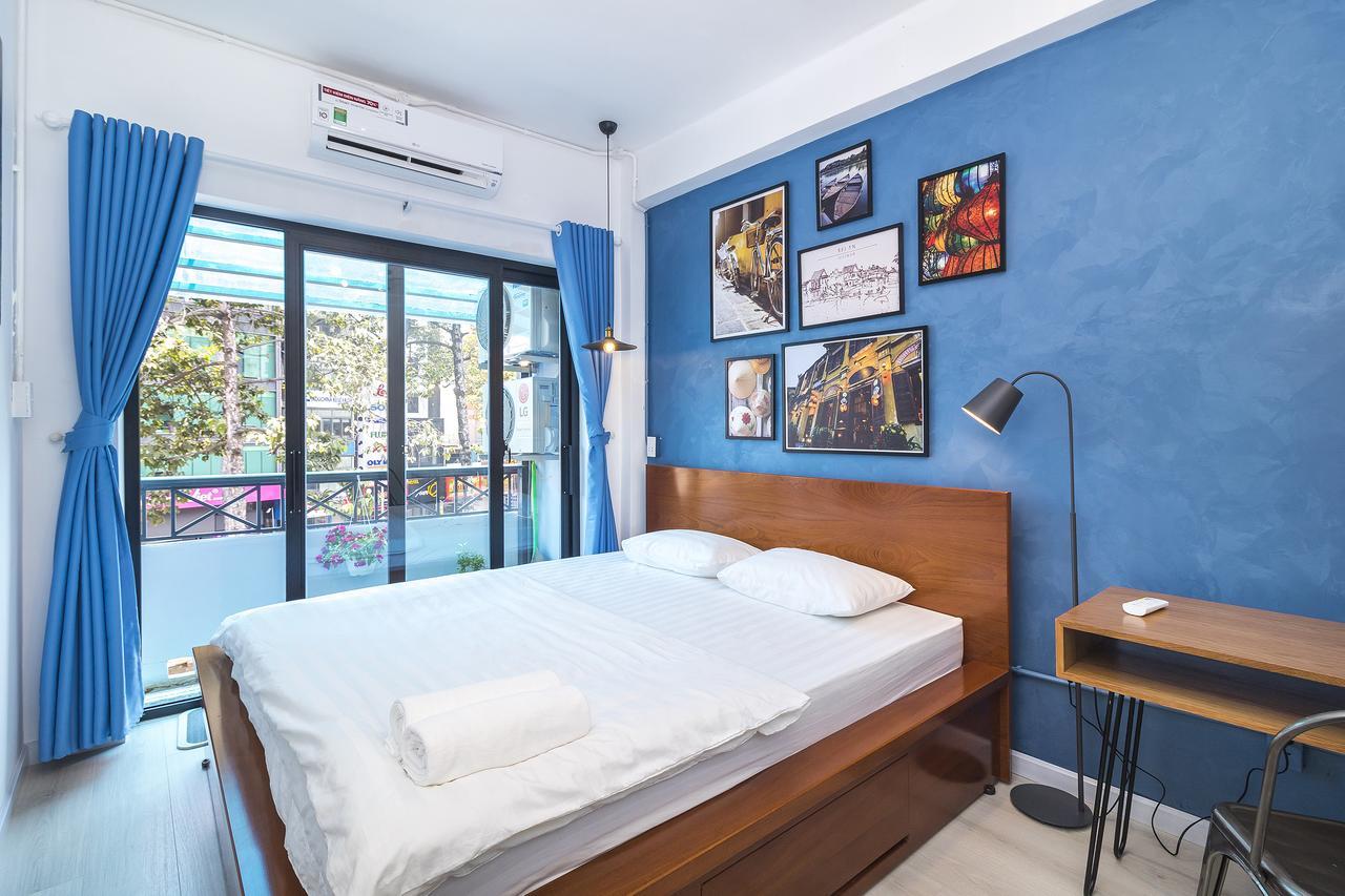 Scandinavian Apartment With Balcony In Bui Vien Ho Chi Minh-Byen Eksteriør billede