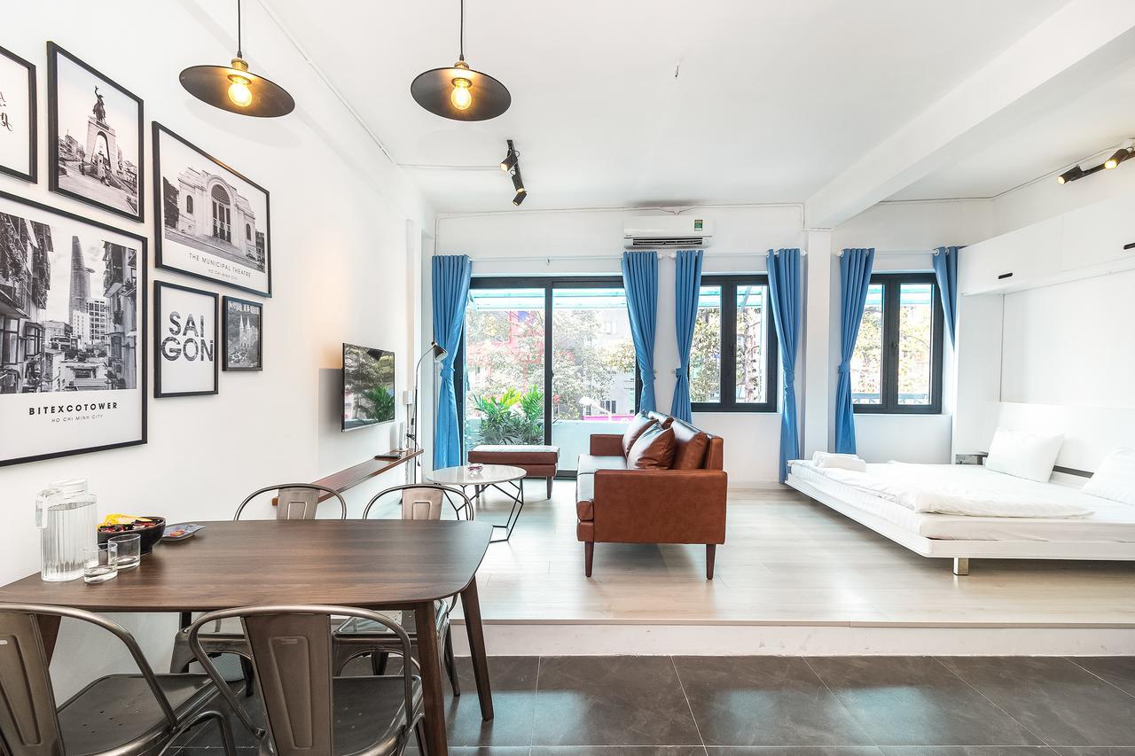 Scandinavian Apartment With Balcony In Bui Vien Ho Chi Minh-Byen Eksteriør billede